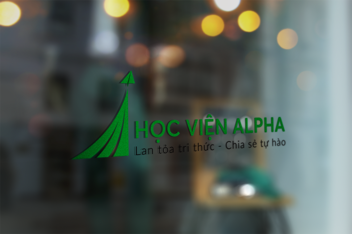 Thiết kế nhận diện thương hiệu cho trường mầm non Alpha Academy tại Hà Nội